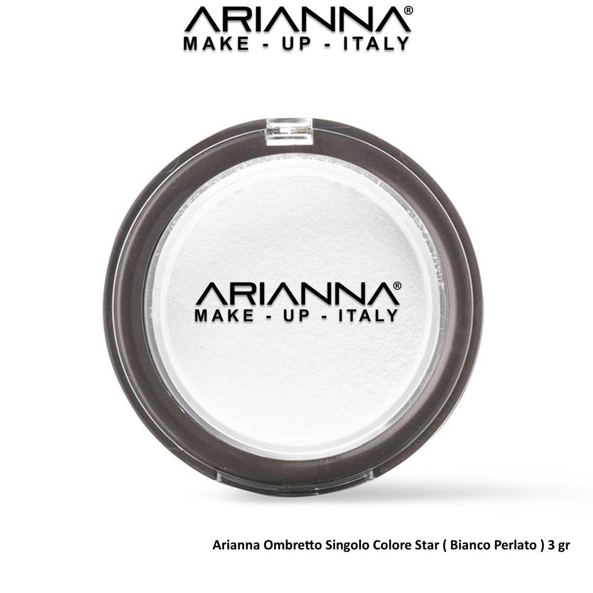 Arianna Ombretto Singolo Colore Star ( Bianco Perlato ) 3 gr