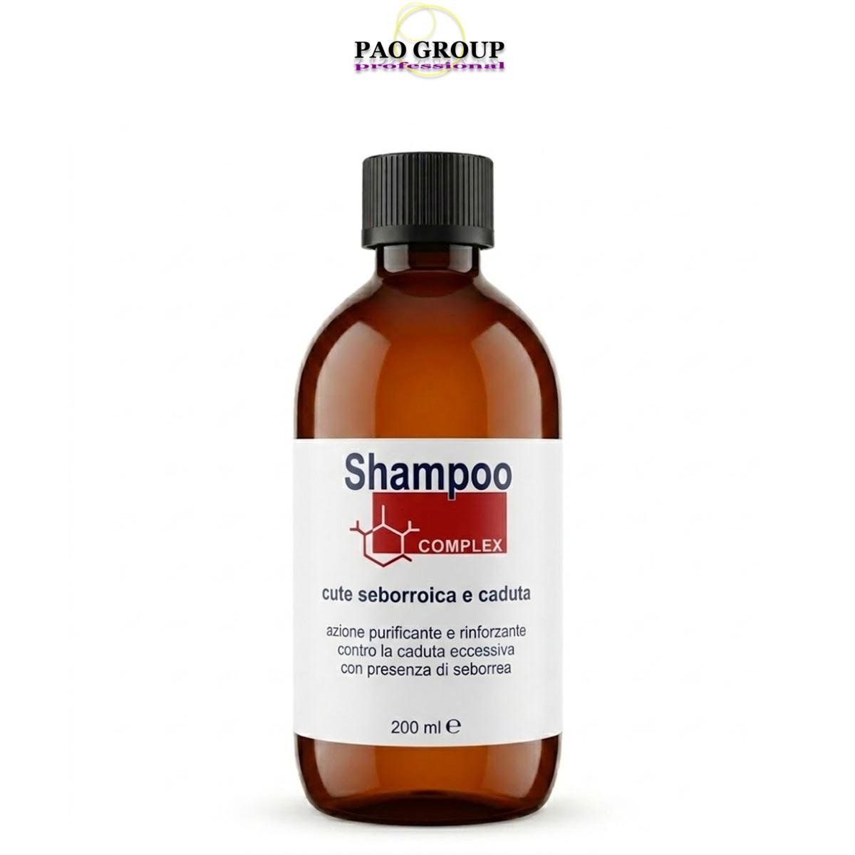 Pao Group Shampoo Complex Cute Seborroica e Caduta 200 ml