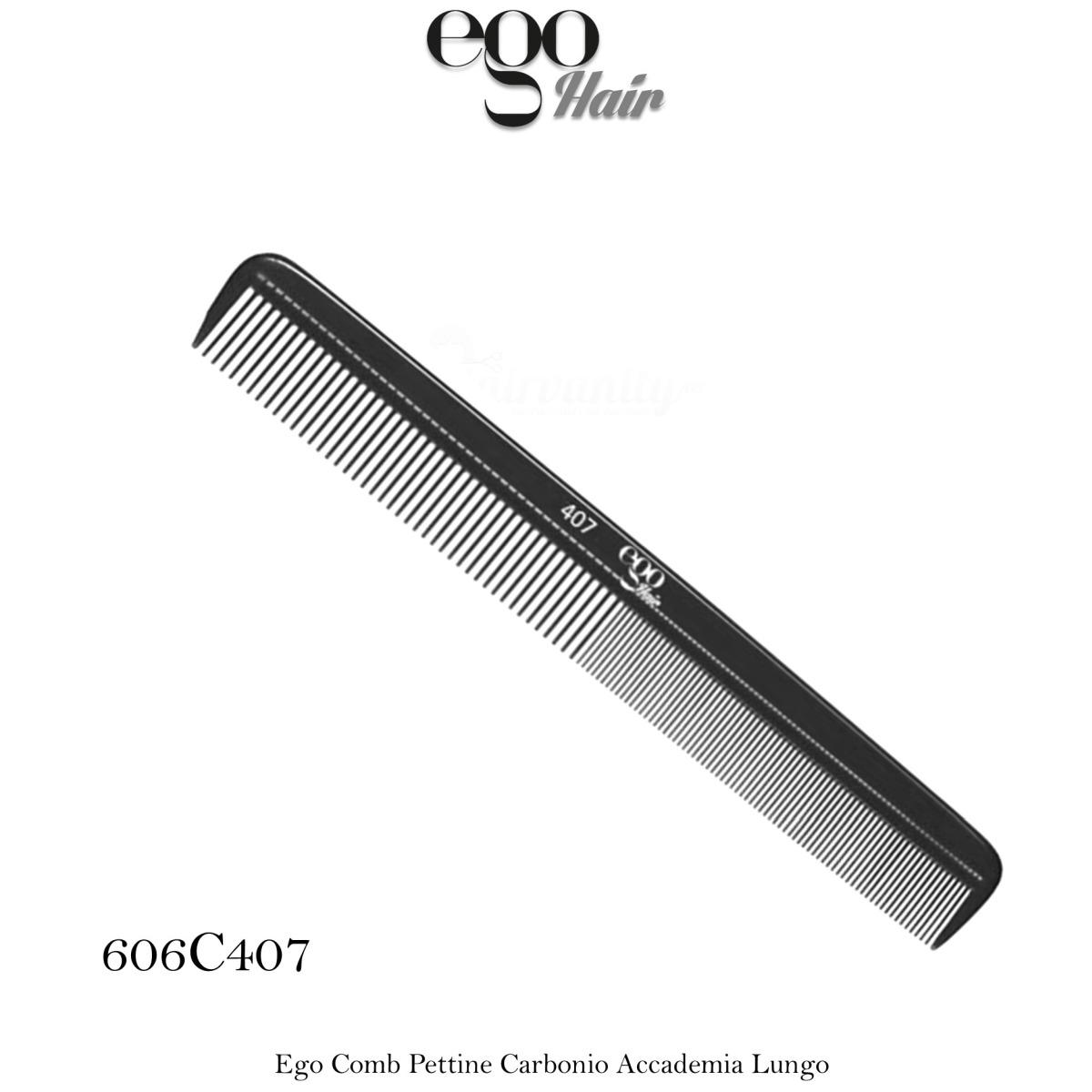 Ego Comb Pettine Carbonio Accademia Lungo