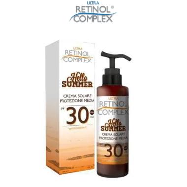 Retinol Hello summer crema solare Media SPF30 ( 200 ml )