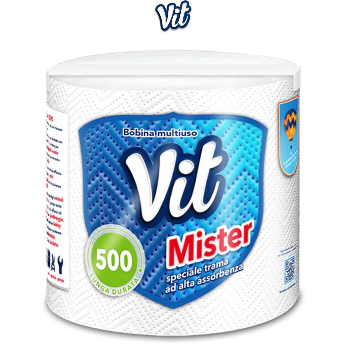 Vit Bobina Mister Multiuso 500 Strappi 2 veli