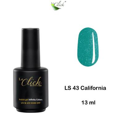 Le Click Polish Gel Infinity ( LS-43 ) California 13 ml