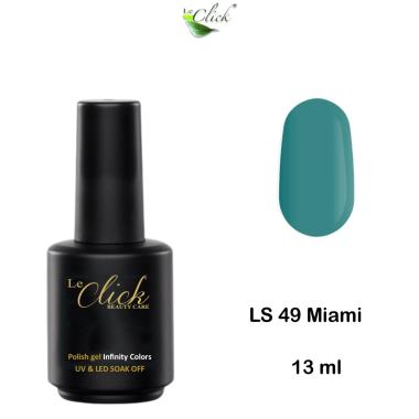 Le Click Polish Gel Infinity ( LS-49 ) Miami 13 ml