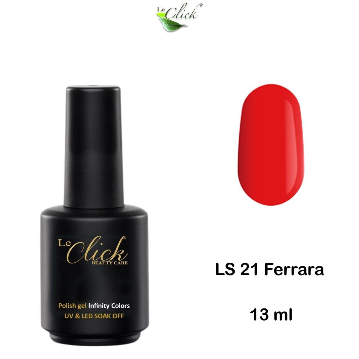 Le Click Polish Gel Infinity ( LS-21 ) Ferrara 13 ml.