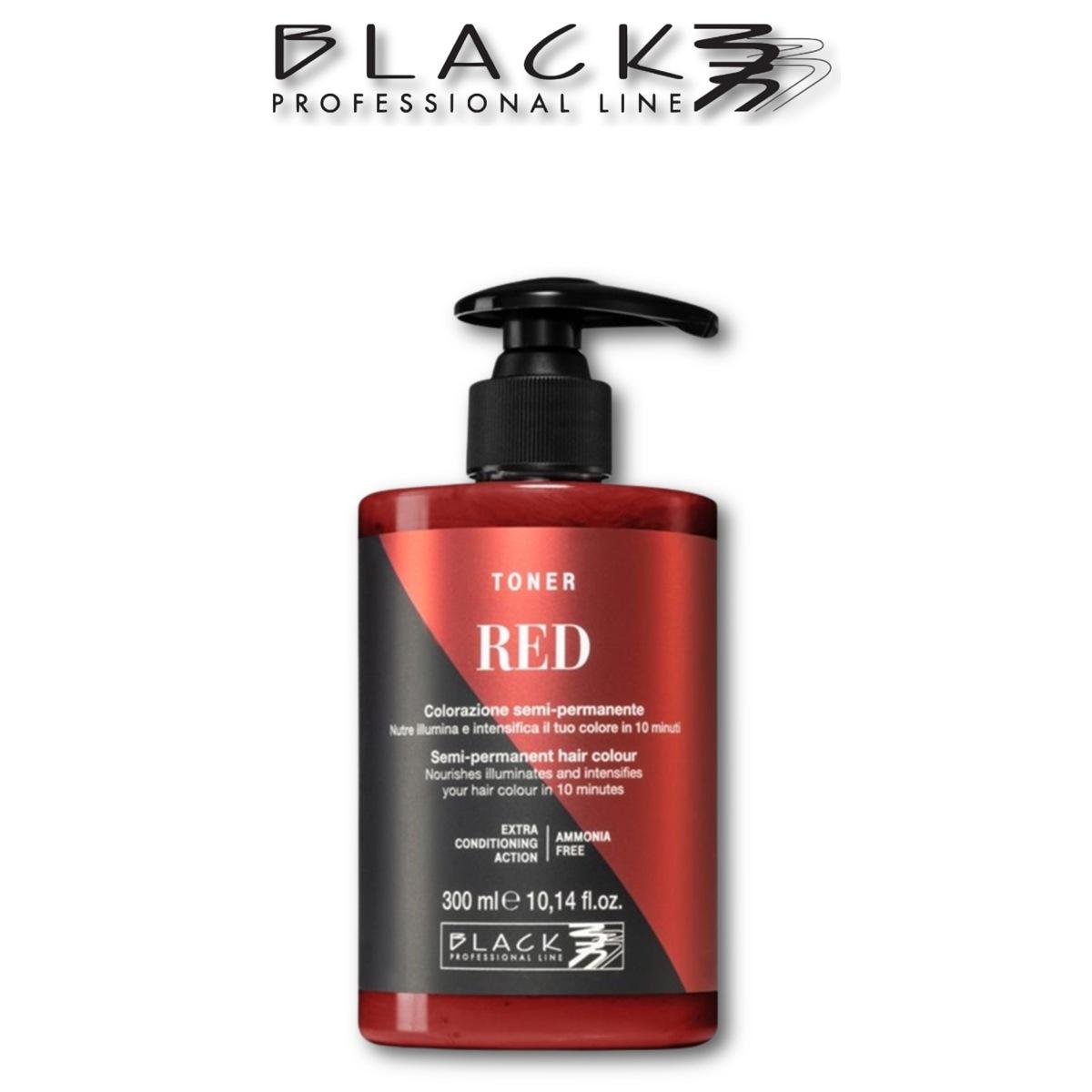 Black Toner Intensificatore Di Colore ( Rosso ) 300 ml