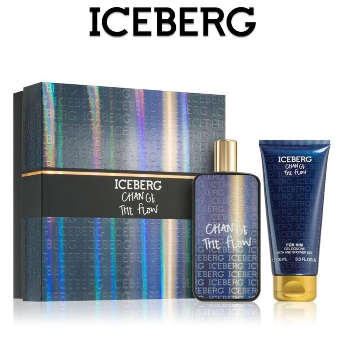 Iceberg Change The Flow Coffret Edt 100 ml + Bagno Schiuma 100 ml Uomo