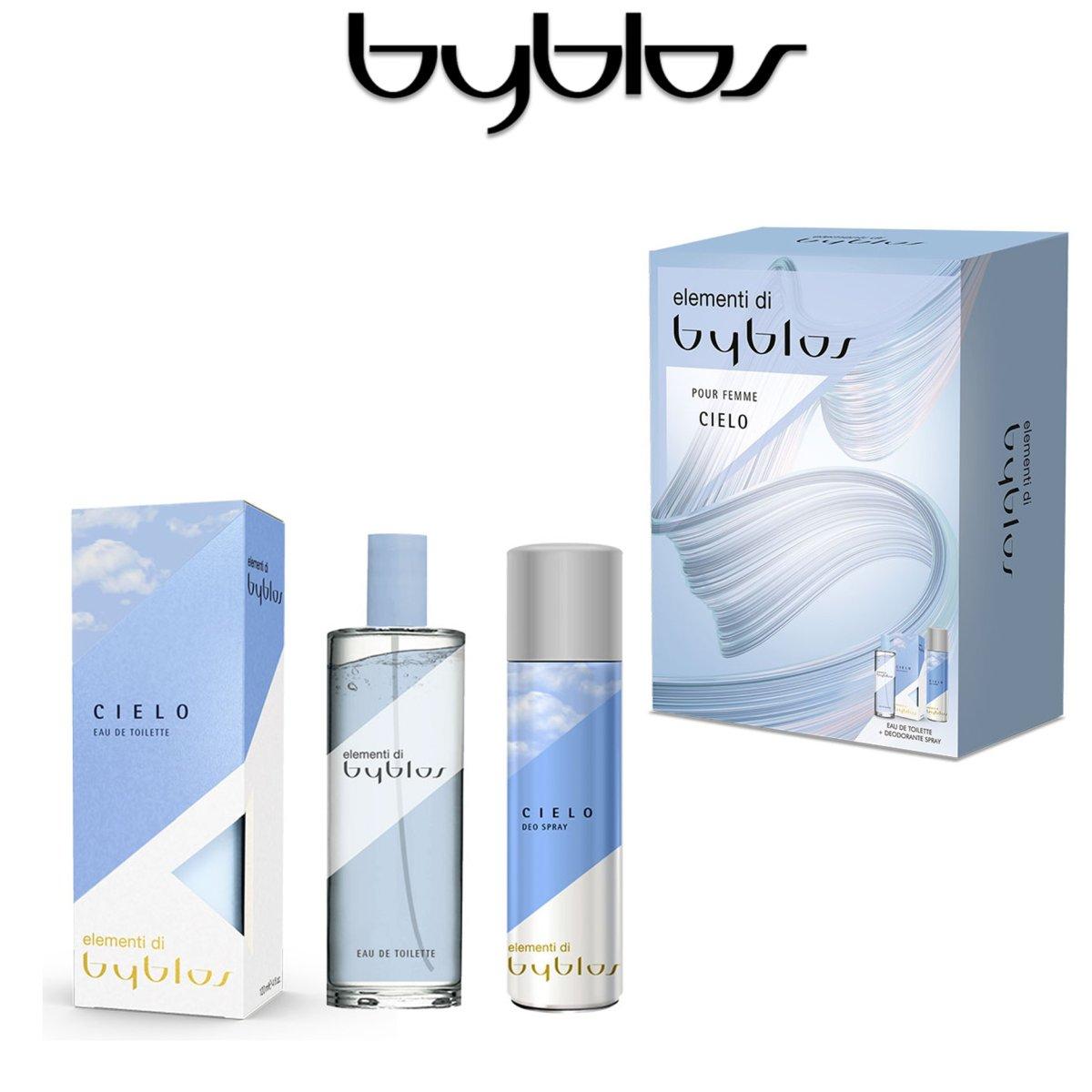 Byblos Cielo Coffret Edt 120 ml + Deo 150 ml