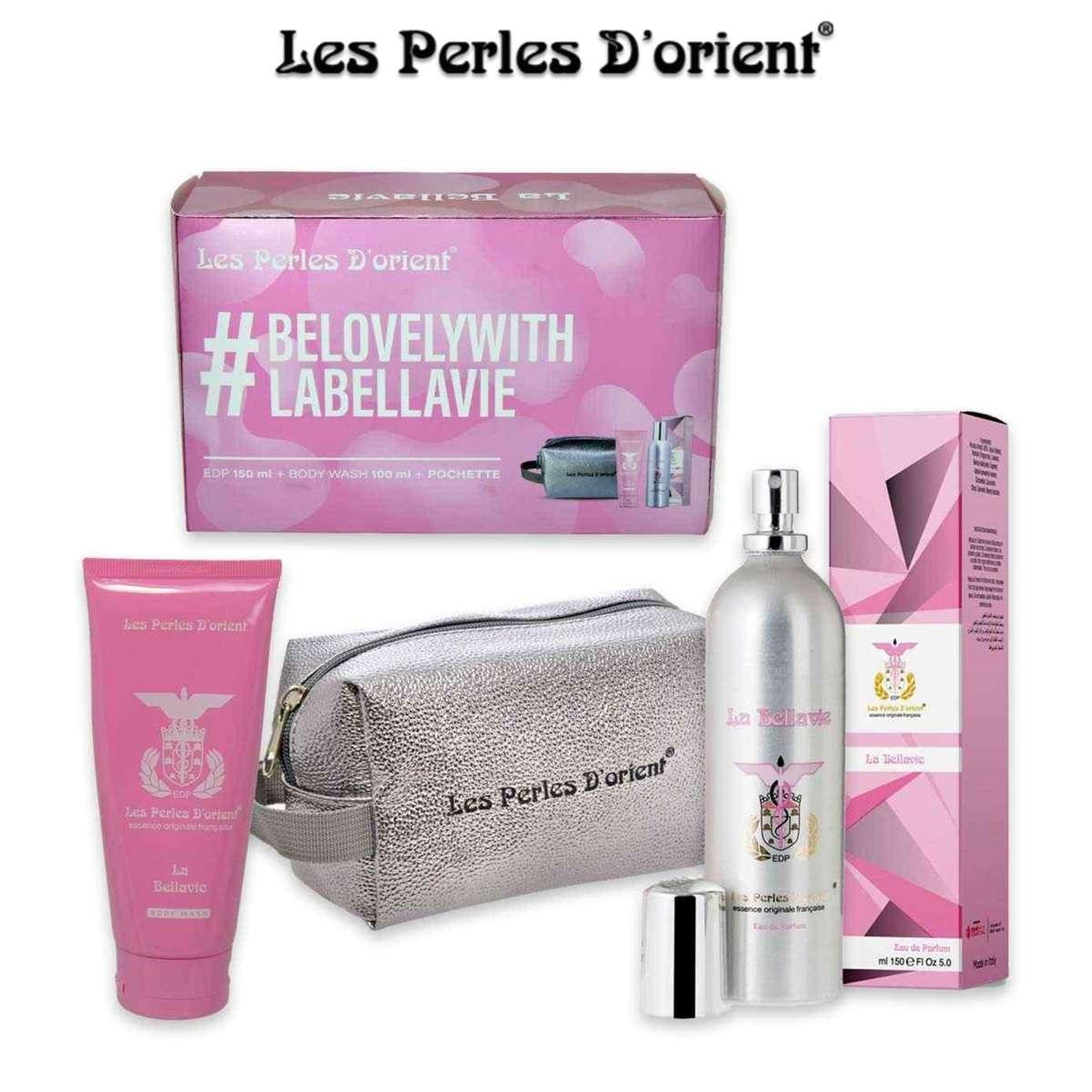 Les Perles Savoir Coffret Edp 150ml+ Bagno 100 ml+ Pochette Donna