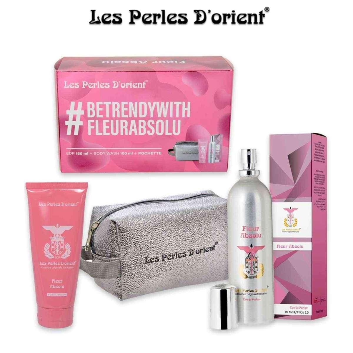 Les Perles Savoir Coffret Edp 150ml + Bagno 100 ml + Pochette Donna
