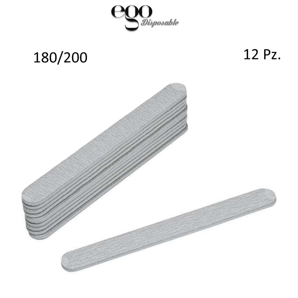 Lima Dritta su Cartone Grigia Zebrata 180/200 ( Box 12 pz )