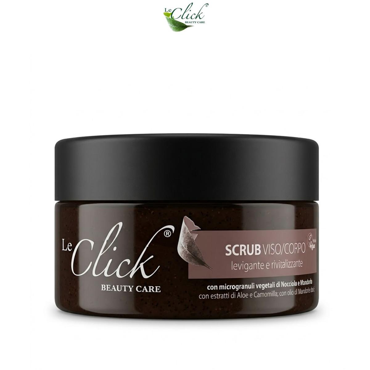 Le click Scrub Viso e Corpo con Microgranuli vaso 250 ml