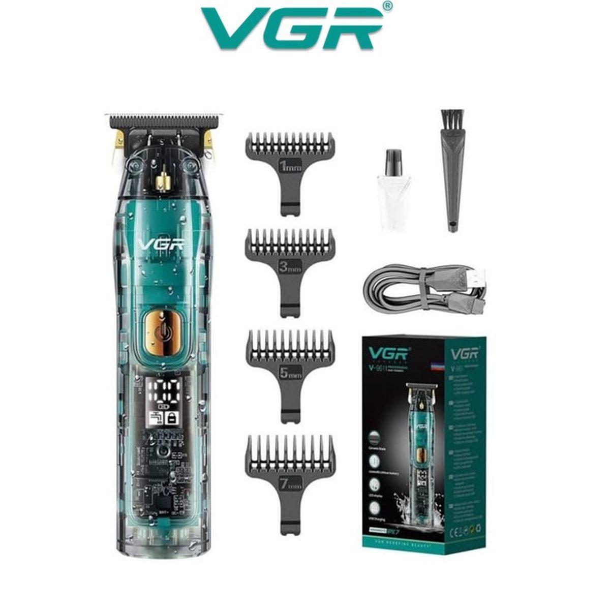 VGR Tosatrice con corpo trasparente, lama professionale, display a Led