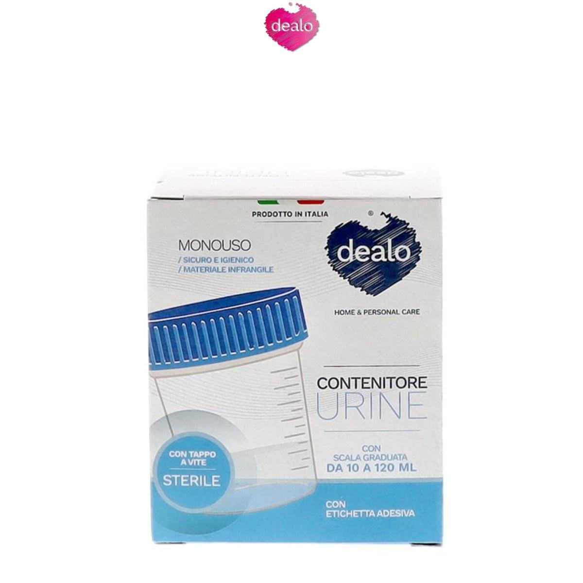 Dealo Contenitore Urine con Tappo a vite sterile