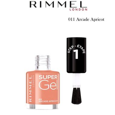 Rimmel Smalto Super Gel 011 Arcade Apricot 12 ml