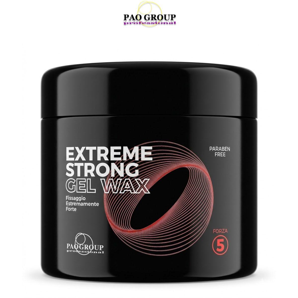 Pao Group Gel-cera 5 Wax Extreme Strong vaso 500 ml