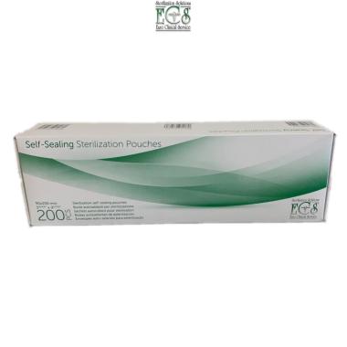 ECS Buste Autosigillanti Monouso cm 9 x 25 ( Box 200 pz )