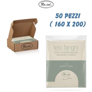 Roial Telo Fanghi 50 pz 160 x 200 cartene