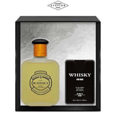 Whisky Coffret Evaflor Edt 100 ml + Edt 20 ml