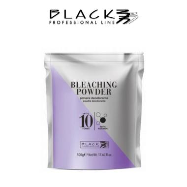 Black Decolorante 10 Toni 500 gr con Keratina