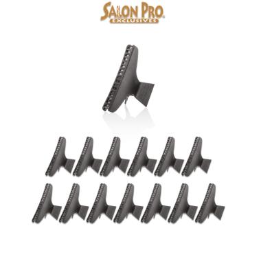 SalonPro Pinza in Plastica ( Box 12 pz )