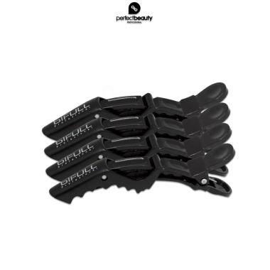 PB Bifull Pinza con Leveraggio ( Nero ) Coccodrillo 4 pz