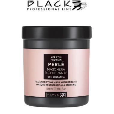 Black Maschera Perlè Keratin Protein Rigenerante 1000 ml