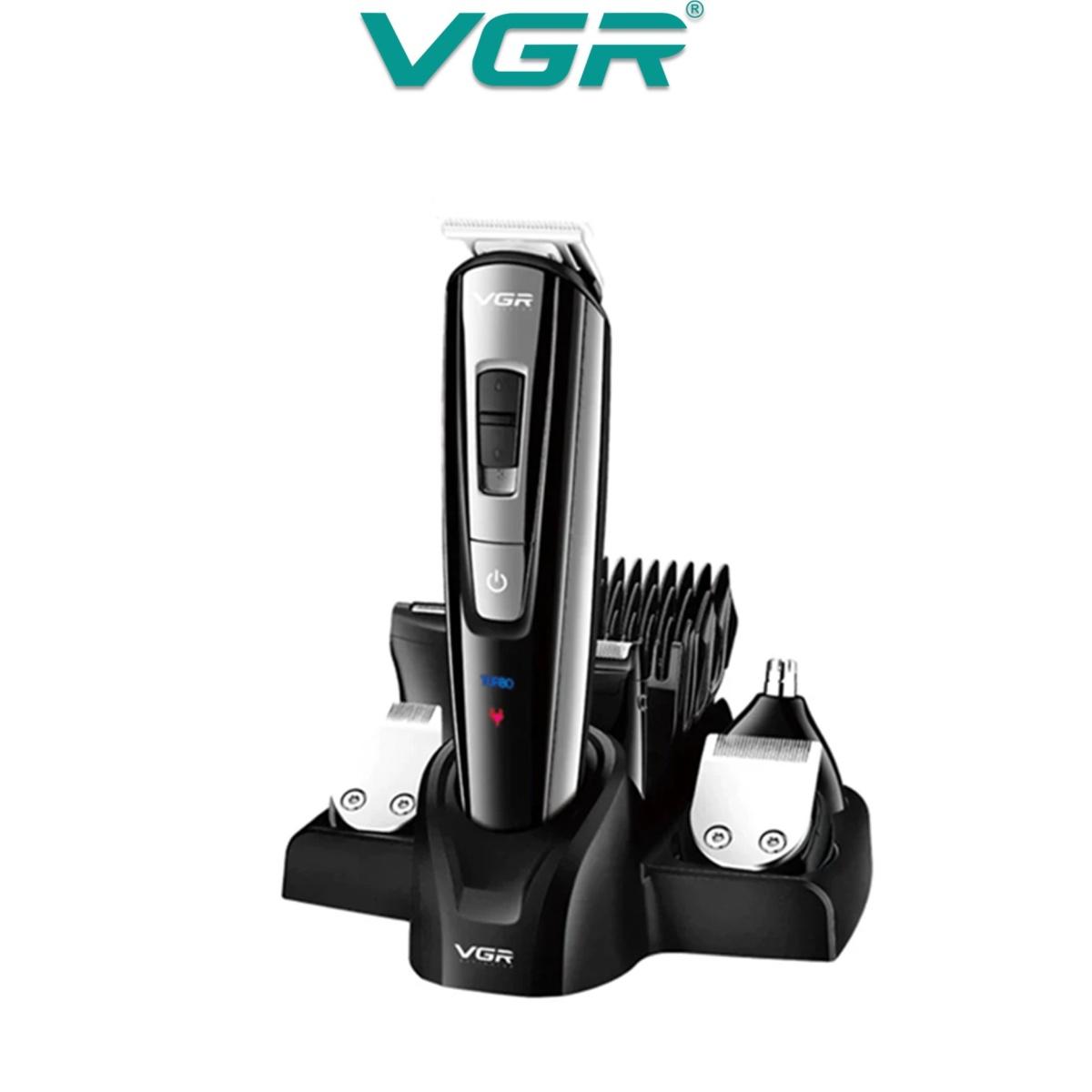 VGR Kit Grooming 6 in 1 uomo