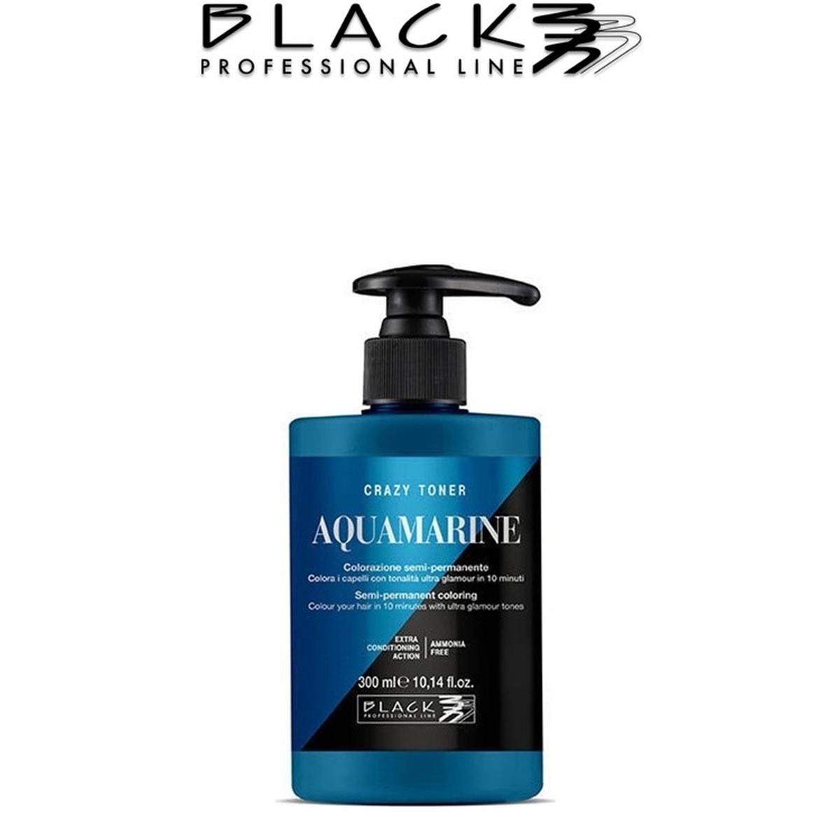 Black Toner Intensificatore Di Colore ( Aquamarine ) 300 ml