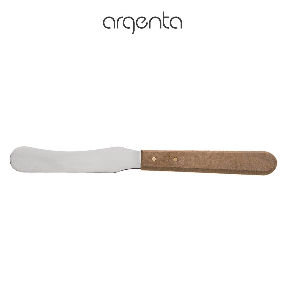 Argenta Spatola per cera in metallo Curva