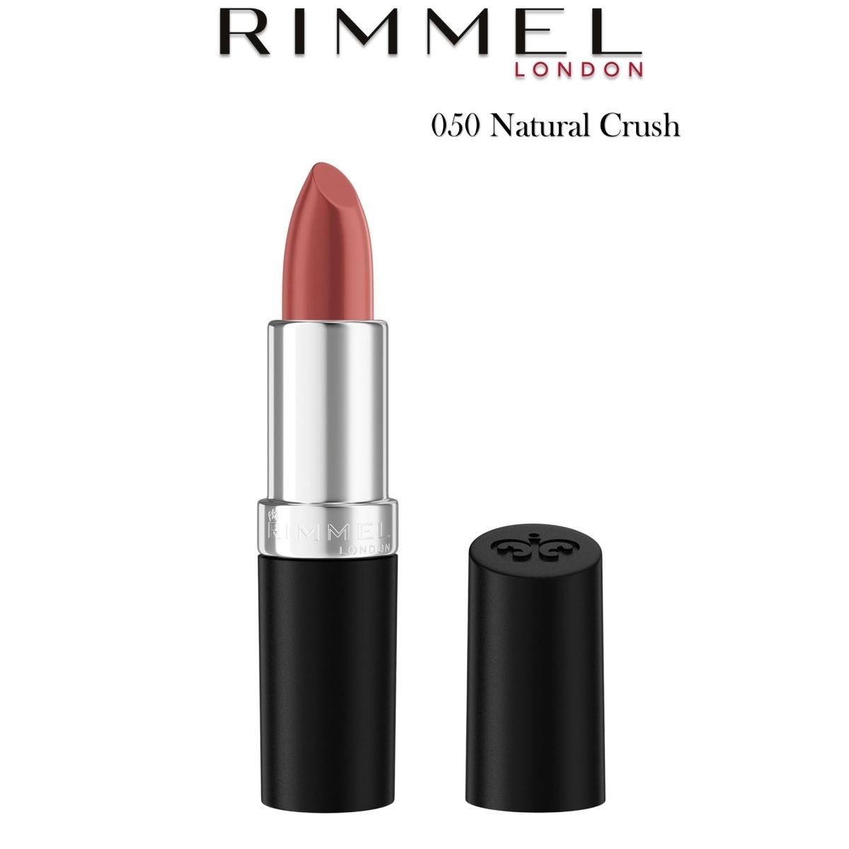 Rimmel Lasting Finish Shimmer Nude Rossetto 050 Natural Crush