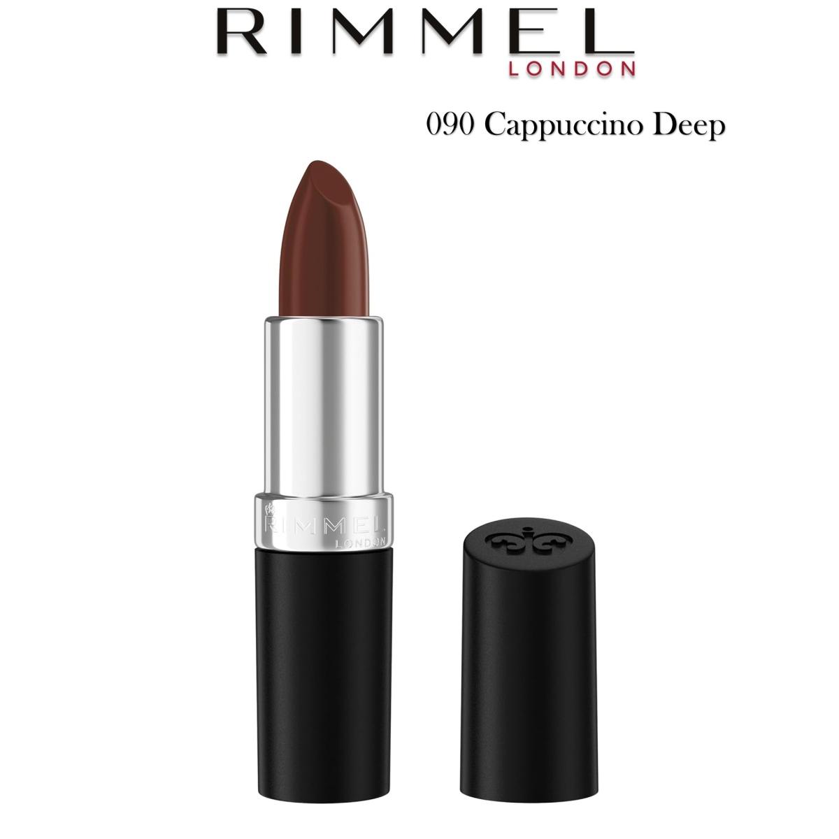 Rimmel Lasting Finish Shimmer Nude Rossetto 090 Cappuccino Deep