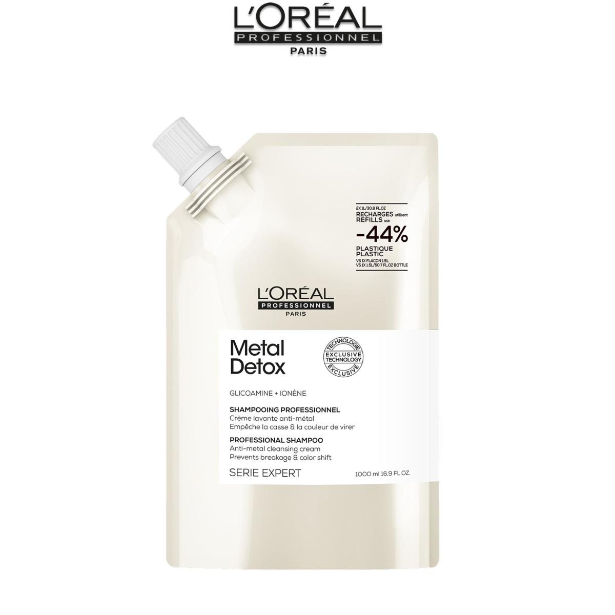 L' Oreal Expert Shampoo Metal Detox Refill 1000 ml