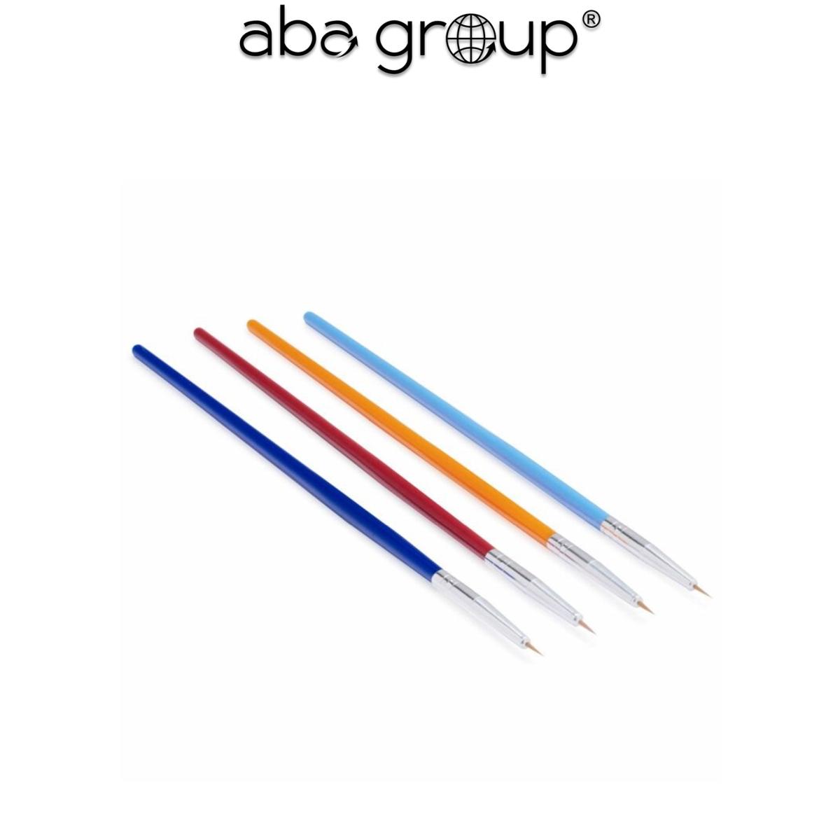 Aba Set pennelli per decorazione delle unghie ( 4 pezzi )