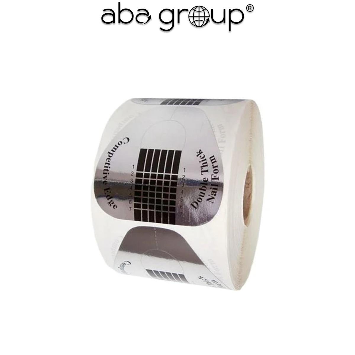 Aba NailForm Cartine Argento Adesive ( Mosca/Farfalla ) 500 pz