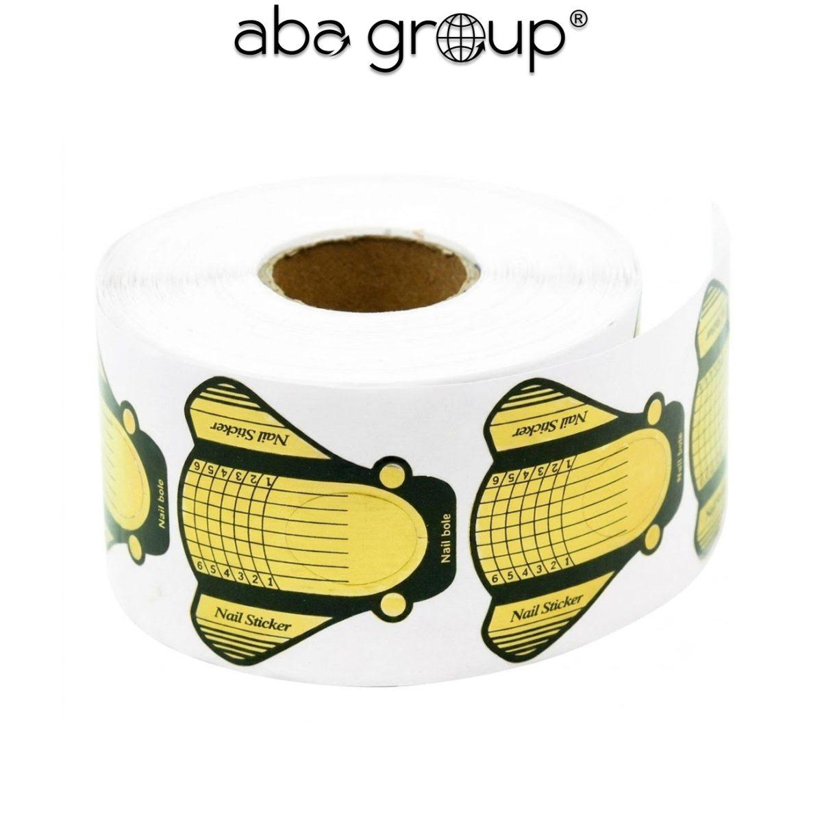 Aba NailForm Cartine Oro Adesive ( Mosca/Farfalla ) 500 pz
