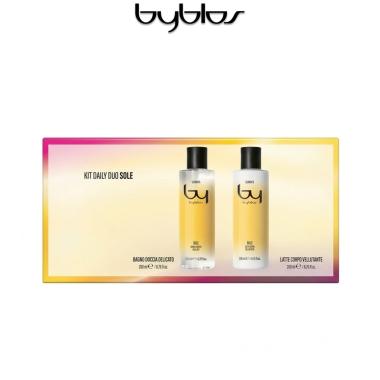 Byblos Sole kit con bagno doccia 200 ml + latte corpo 200 ml Donna