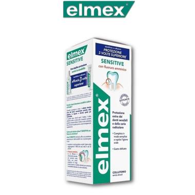 Elmex colluttorio Sensitive Tripla Azione 400 ml