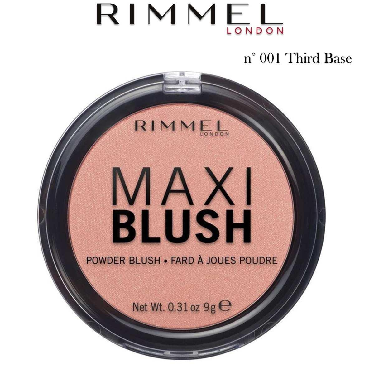 Rimmel Maxi Blush Compatto nÂ° 001 Third Base 9 gr