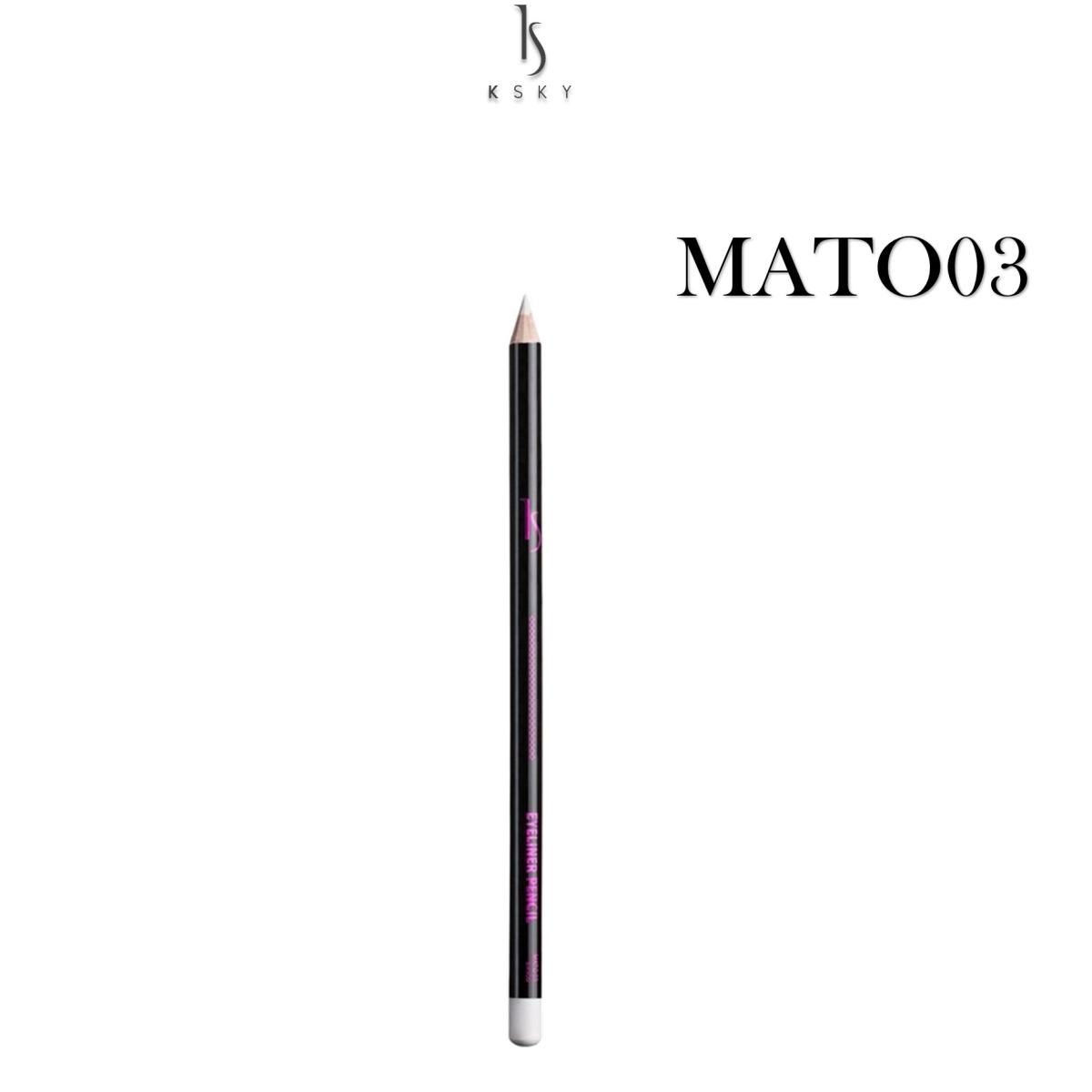 K Sky MATO03 Matita Occhi Colore Bianco 1,2 gr