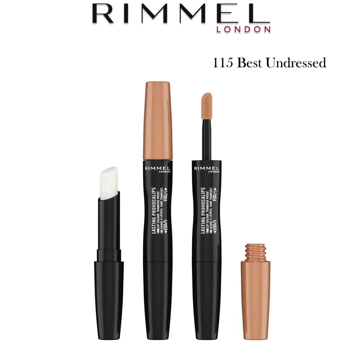 Rimmel Lasting Provocalips Lip Colour ( Rossetto Liquido ) 16 HR 115 Best Undressed