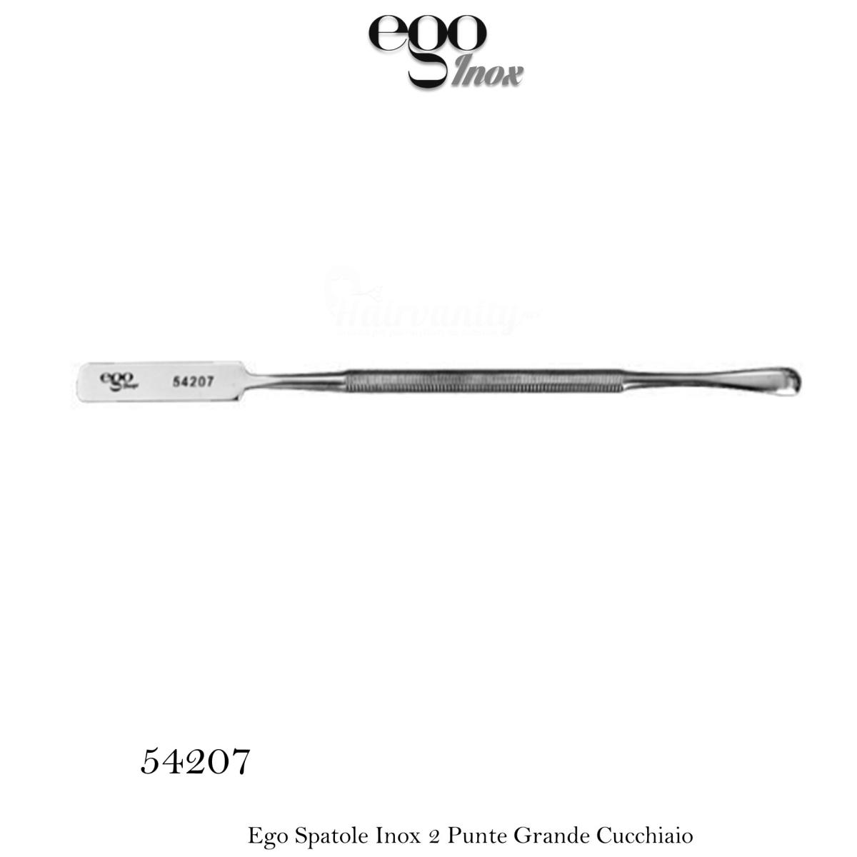 Ego Spatole Inox 2 Punte Grande Cucchiaio