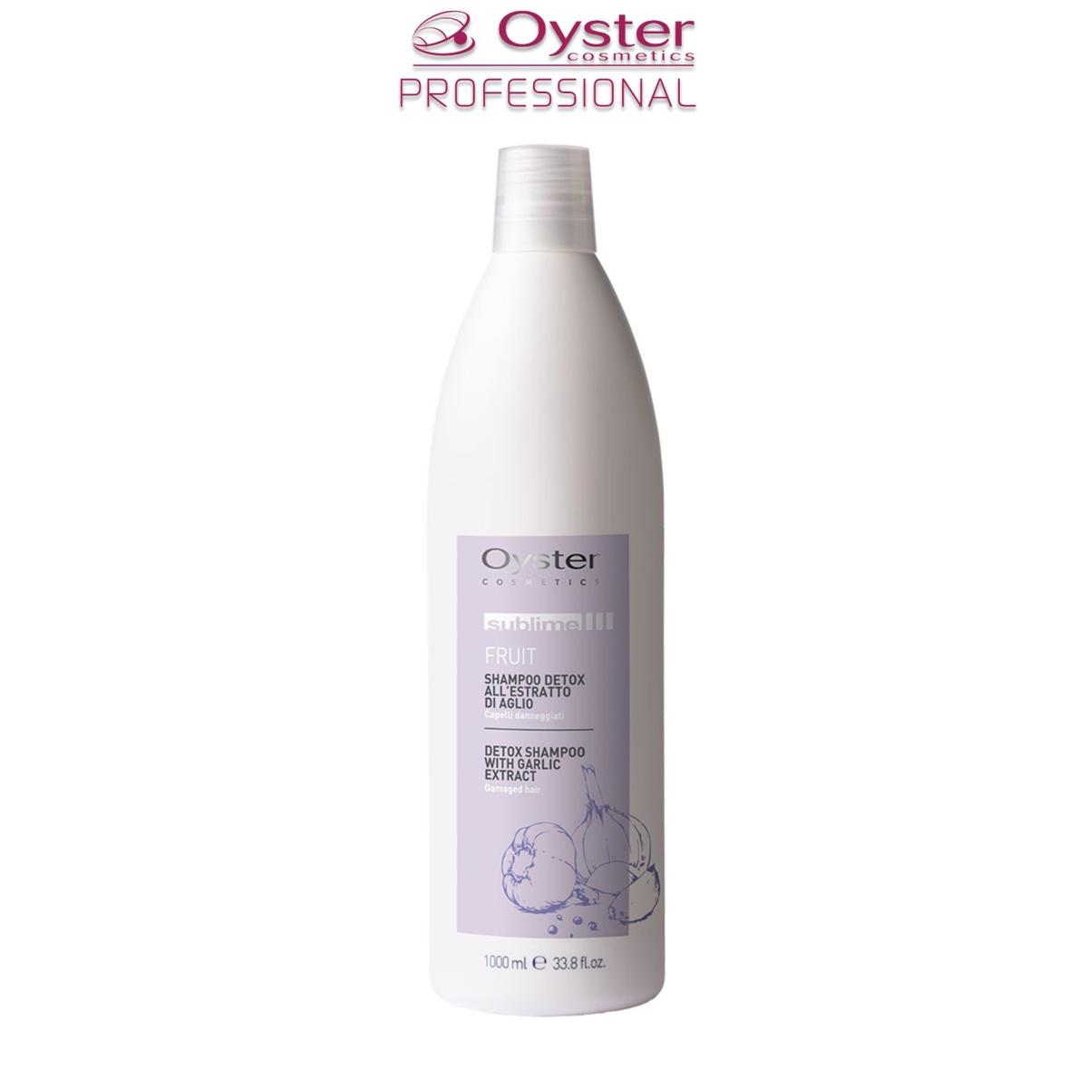 Oyster Sublime Fruit Shampoo Detox all'estratto di Aglio 1000 ml