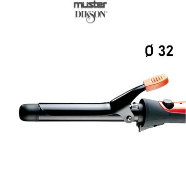 Muster Ferro arricciante ( IRoll ) Diametro 32 con presa a Molla