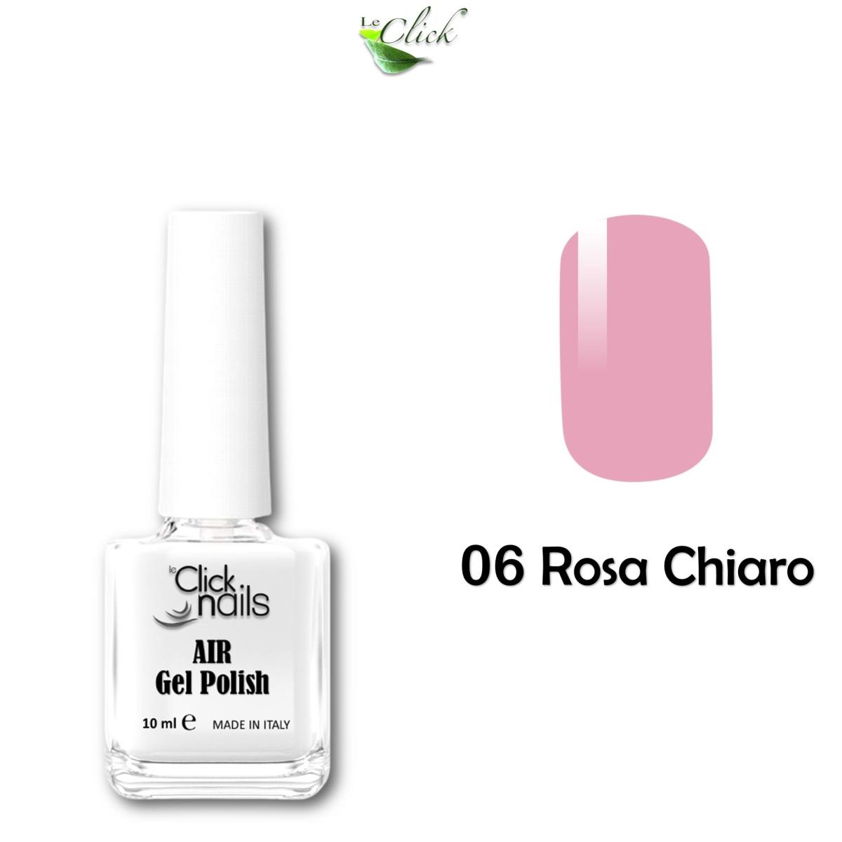 Le Click Nails air gel polish n° 06 ( Rosa Chiaro ) 10 ml