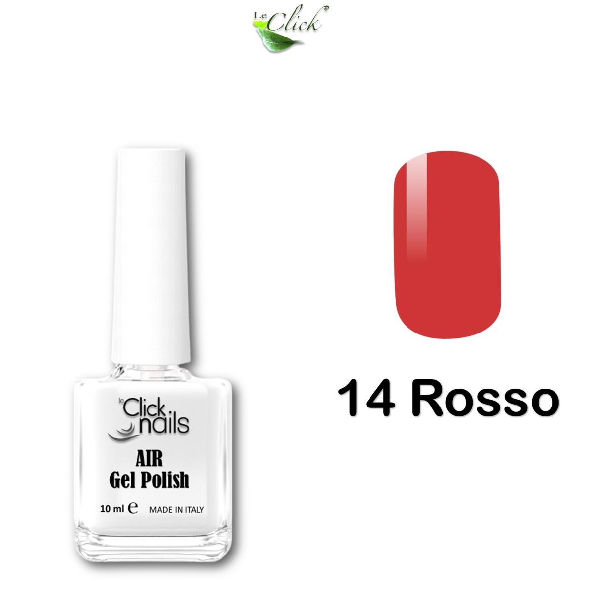 Le Click Nails air gel polish n°14 ( Rosso ) 10 ml