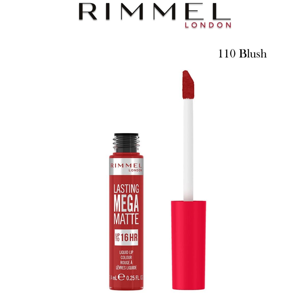 Rimmel Lasting Mega Matte 16 HR ( Rossetto Liquido ) 110 Blush 7,4 ml