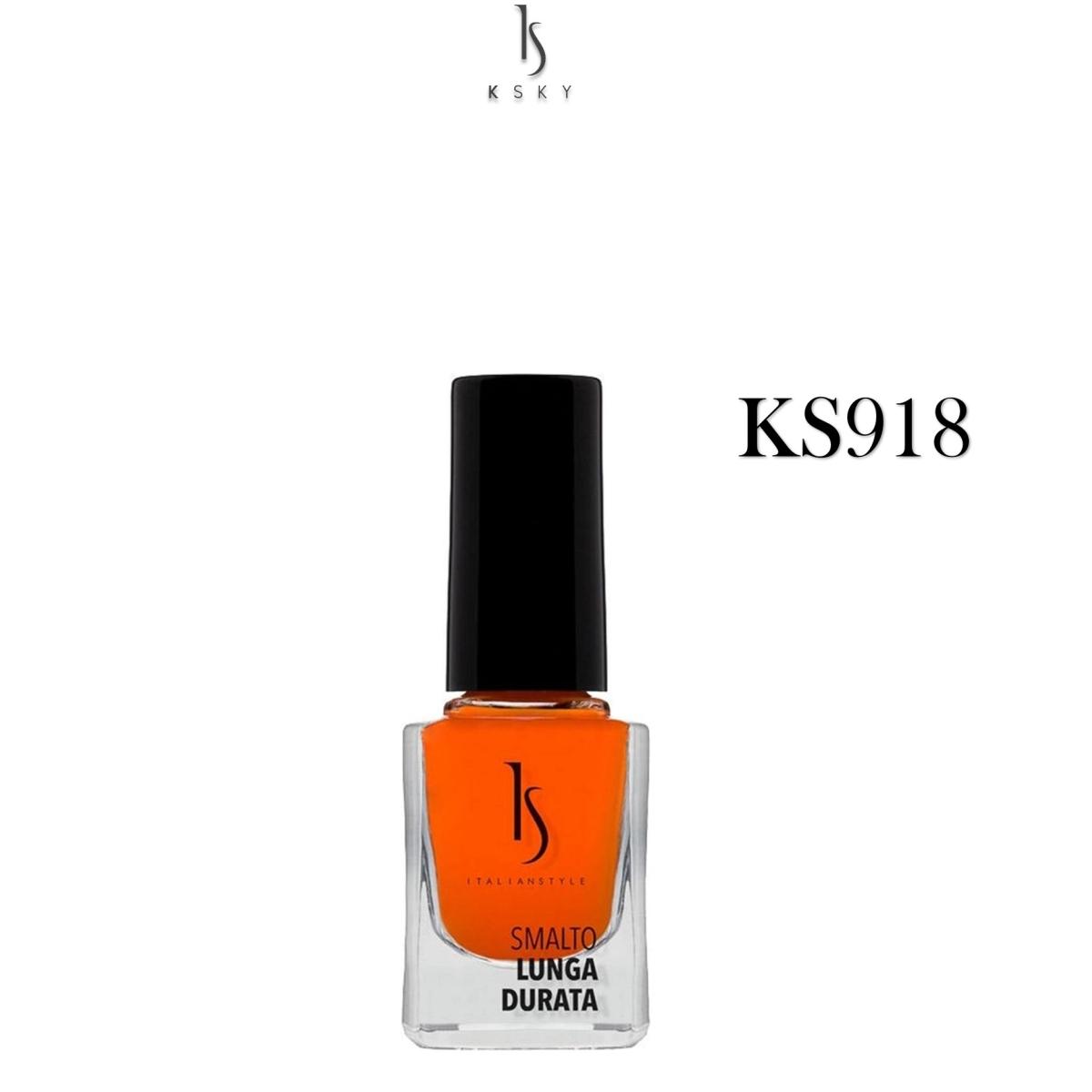 K Sky KS918 Smalto Lunga Durata Colore Arancio 11 ml
